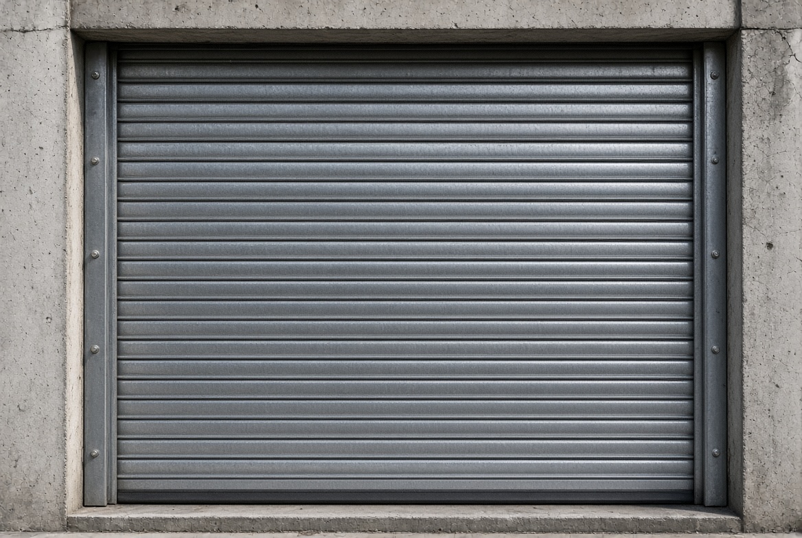 Steel rolling doors factory warehouse